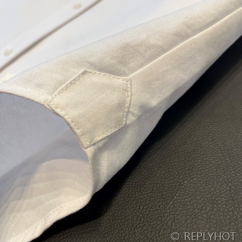 톰브라운 리본 셔츠