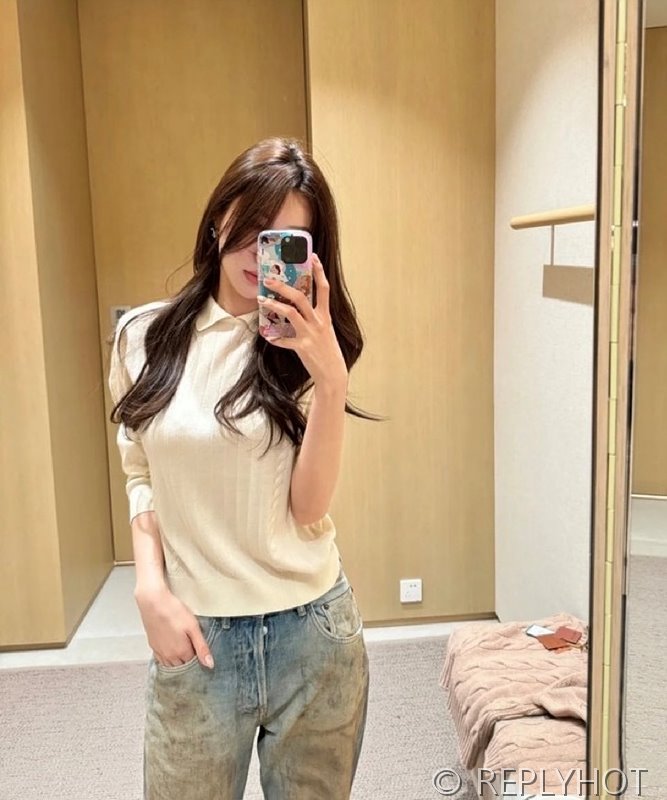 로로피아나 카라스웨터니트 4color