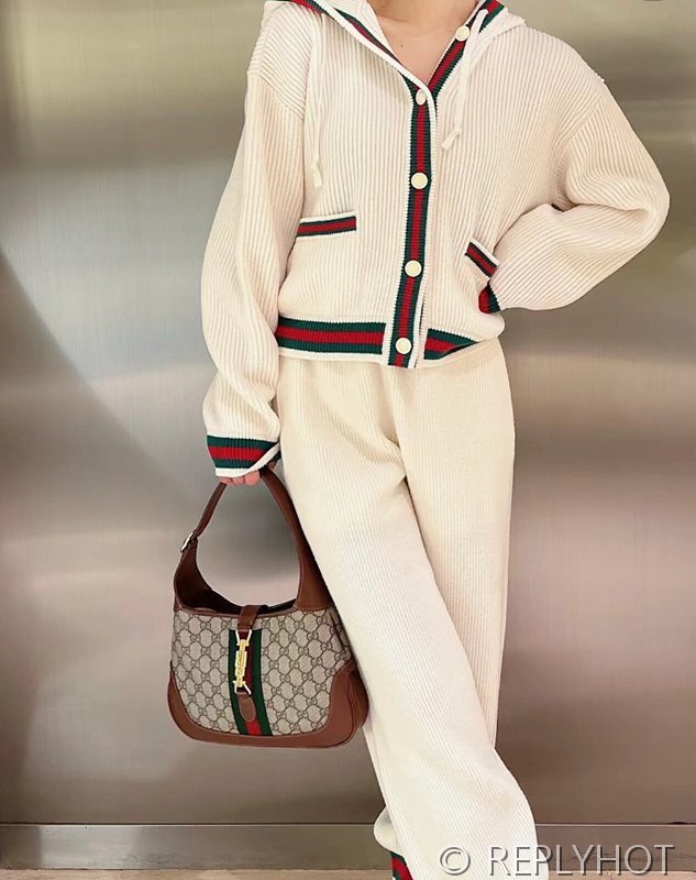 구찌 스웨트 후드 니트