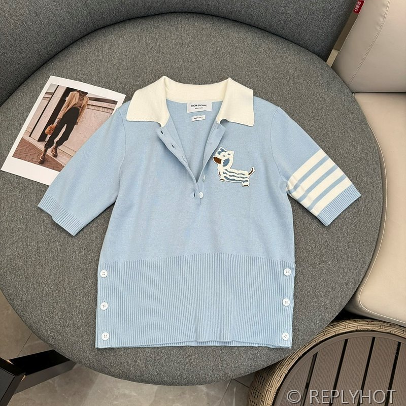 톰브라운 폴로 반팔 맨투맨