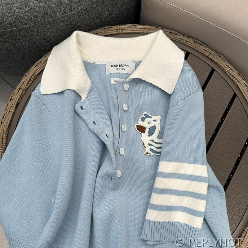 톰브라운 폴로 반팔 맨투맨