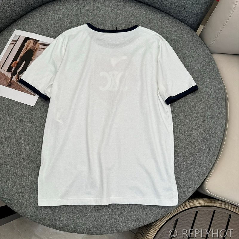 셀린느 러브트리비옹 프린트 티셔츠