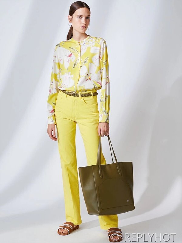 로로피아나 꾳무늬셔츠