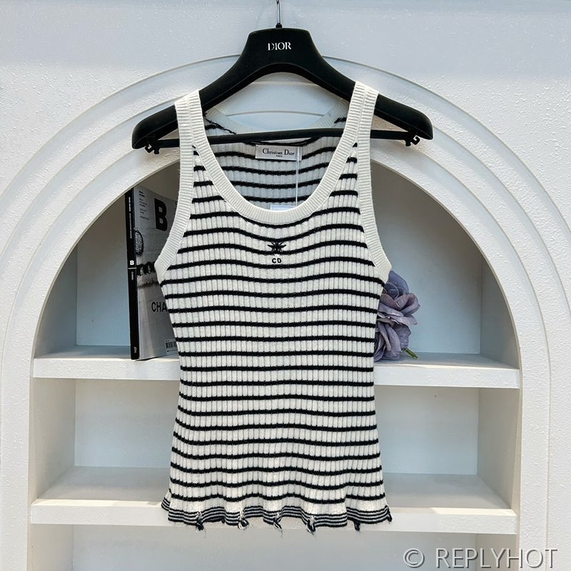 디올 스트라이프 나시