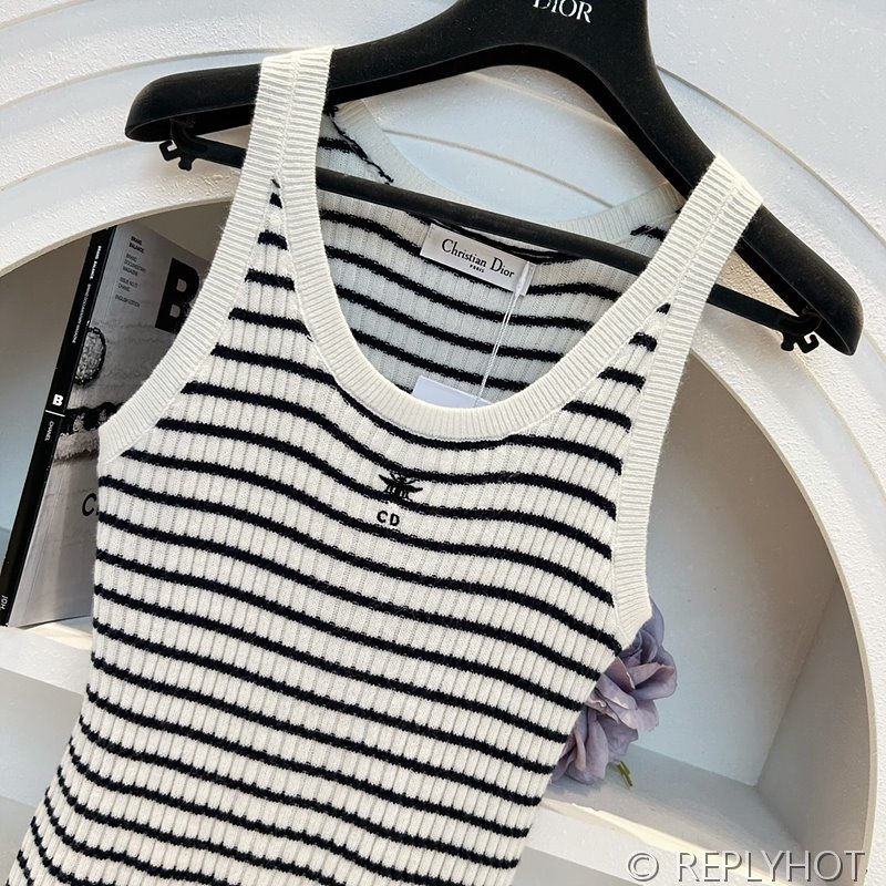 디올 스트라이프 나시