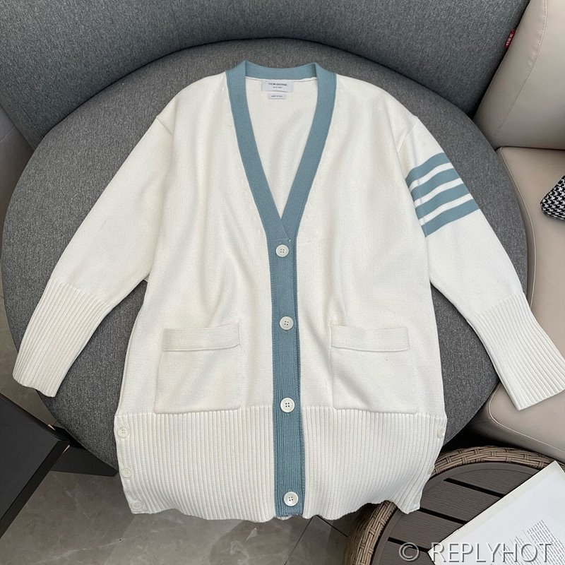톰브라운 스트라이프 미듐 가디건