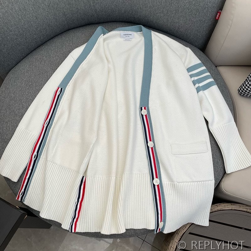 톰브라운 스트라이프 미듐 가디건