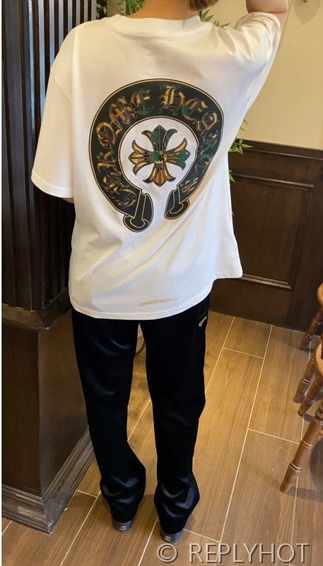 크롬하츠 로고 포켓 반팔 2color