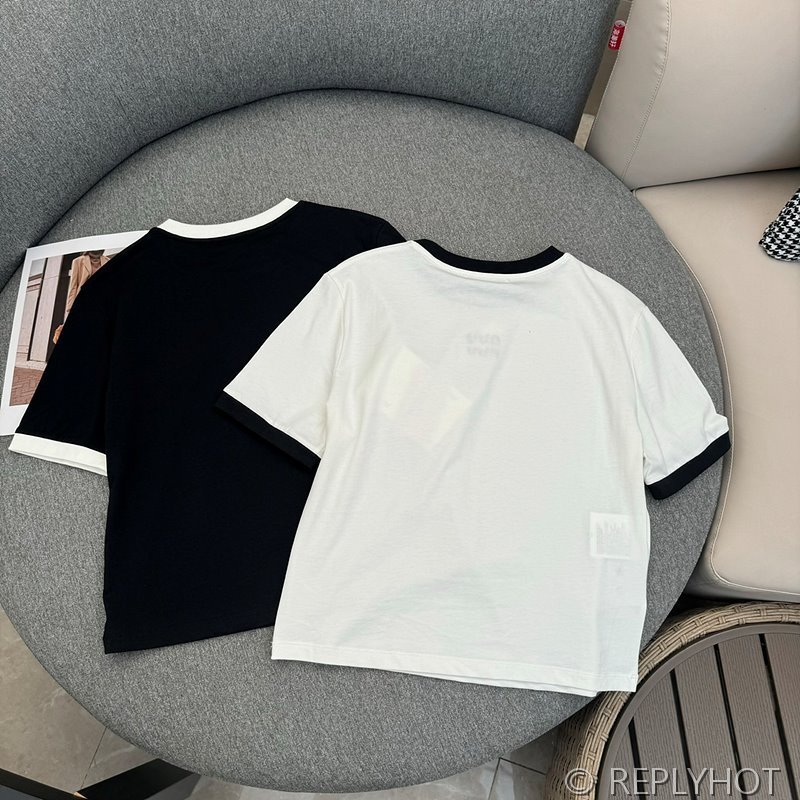 미우미우 반팔 2color