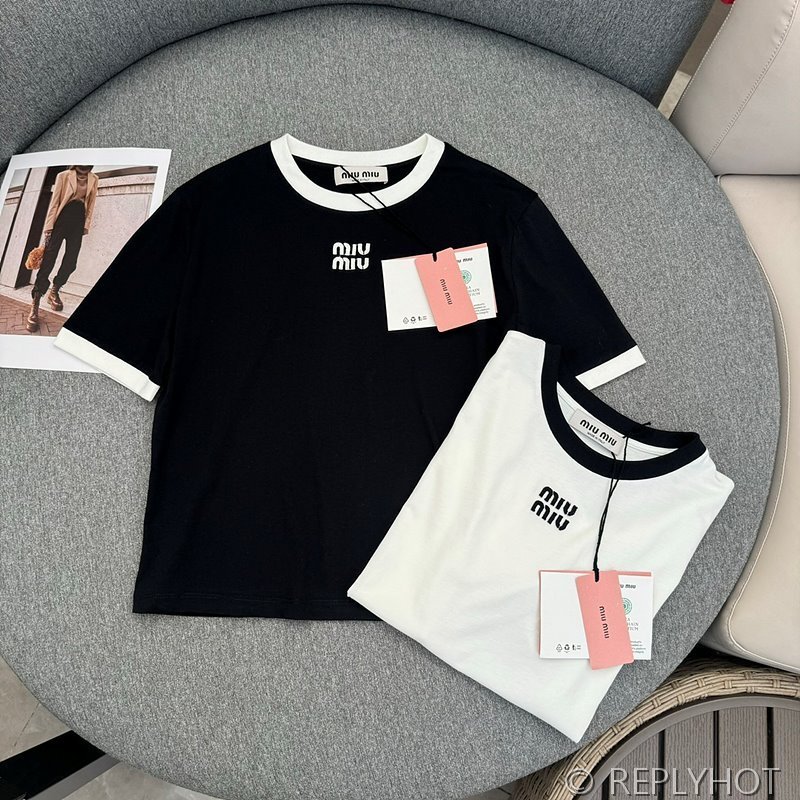 미우미우 반팔 2color