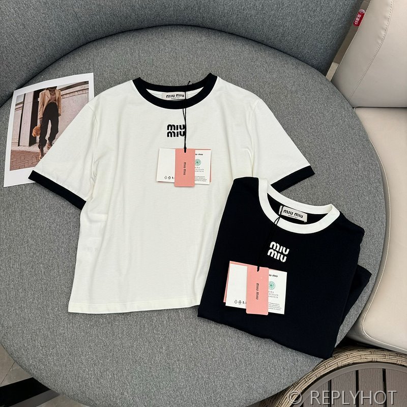 미우미우 반팔 2color