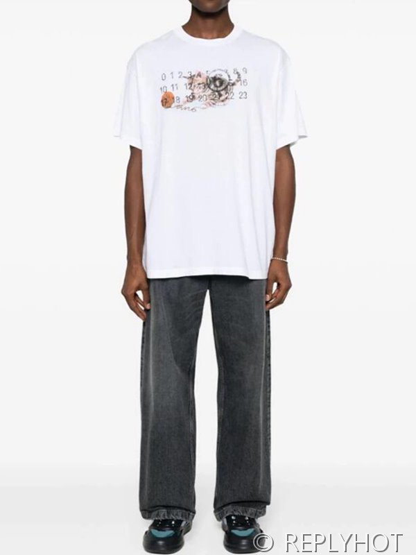 마르지엘라 고양이 반팔 2color