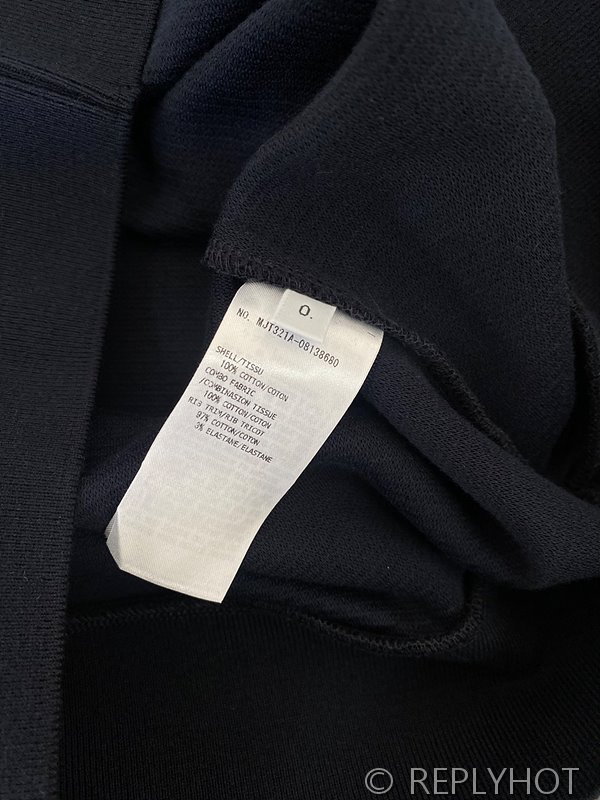 톰브라운 스트레이트 캐주얼  맨투맨 네이비