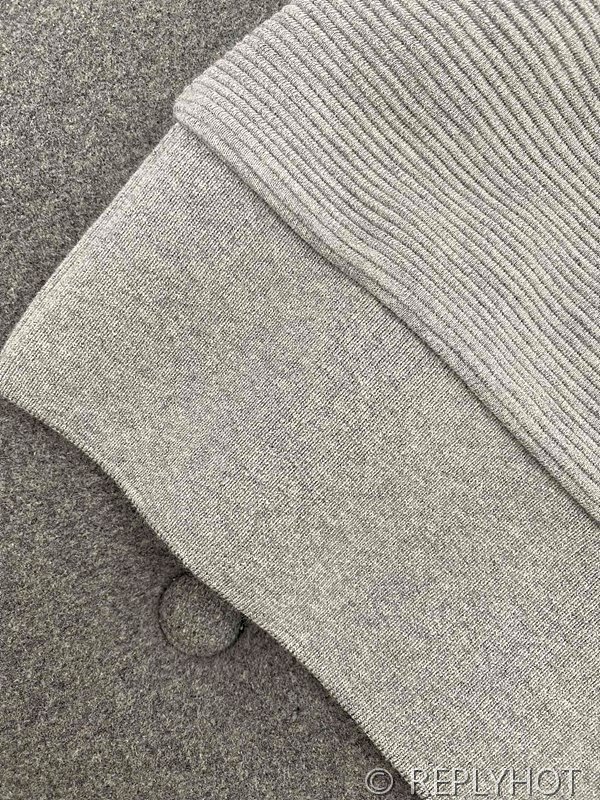 톰브라운 스트레이트 캐주얼 맨투맨 그레이