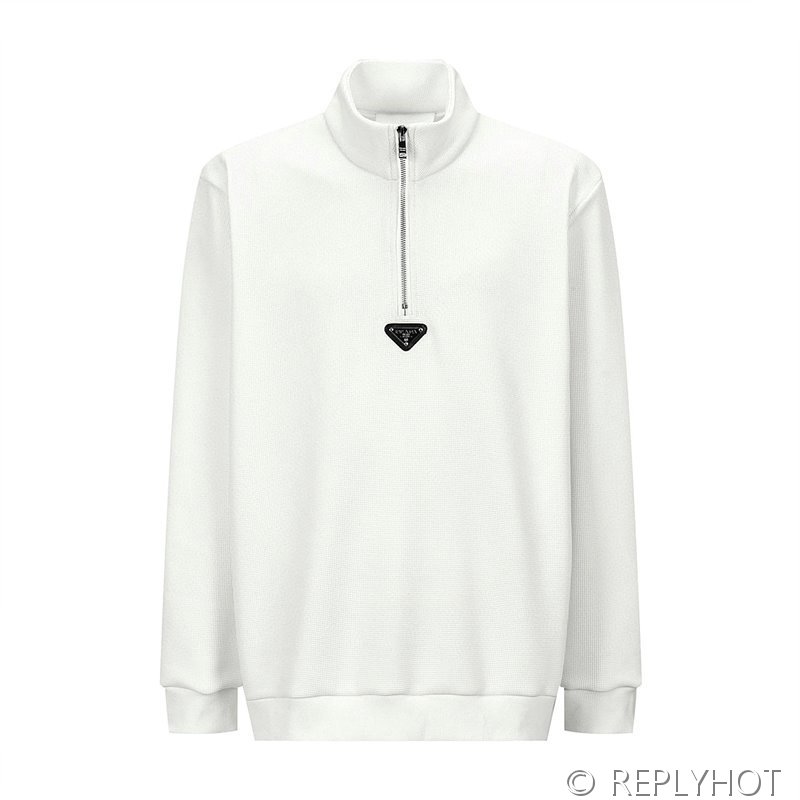 프라다 와플 하프 지퍼 스웨트 남여공용 [매장가 260만원대]