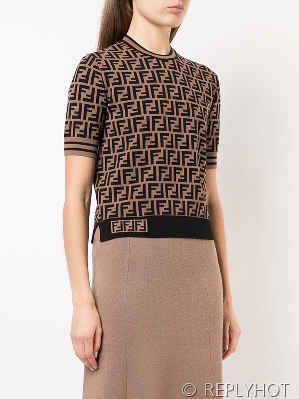 펜디 레이디스 클래식 로고 반팔 [매장가 288만원대]