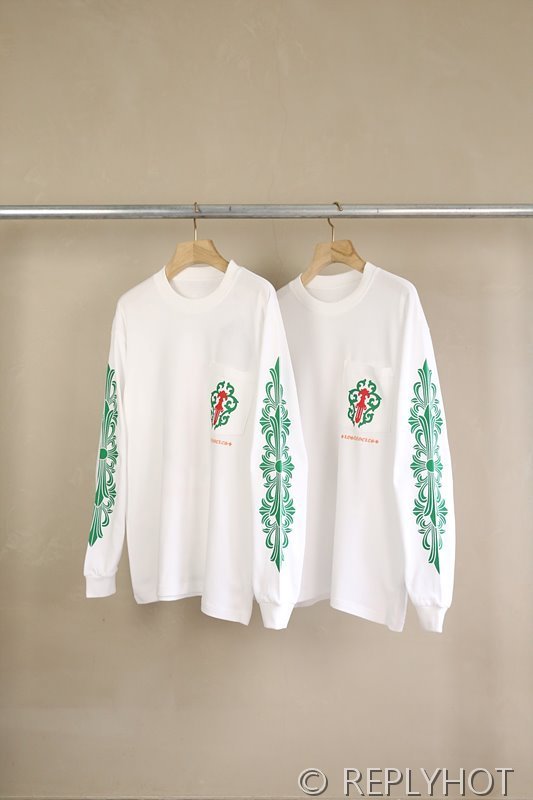 크롬하츠 프린팅 라운드티 남여공용 [매장가 220만원대]