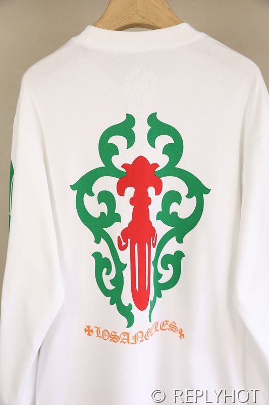 크롬하츠 프린팅 라운드티 남여공용 [매장가 220만원대]