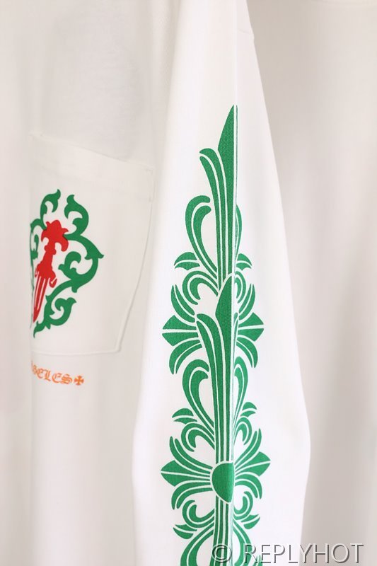 크롬하츠 프린팅 라운드티 남여공용 [매장가 220만원대]