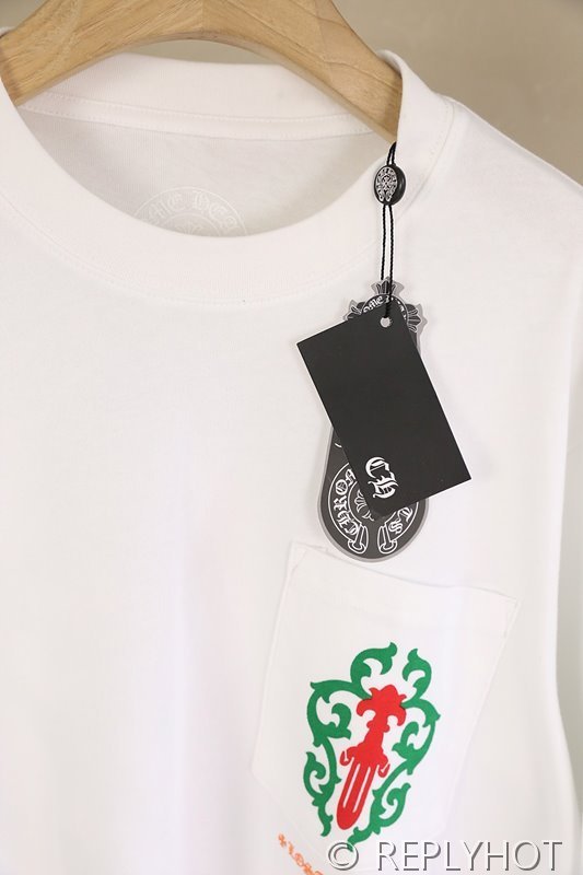 크롬하츠 프린팅 라운드티 남여공용 [매장가 220만원대]