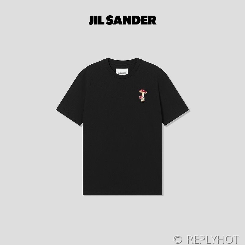 질샌더 머쉬 자수 반팔 남여공용 2COLOR [매장가 160만원대]