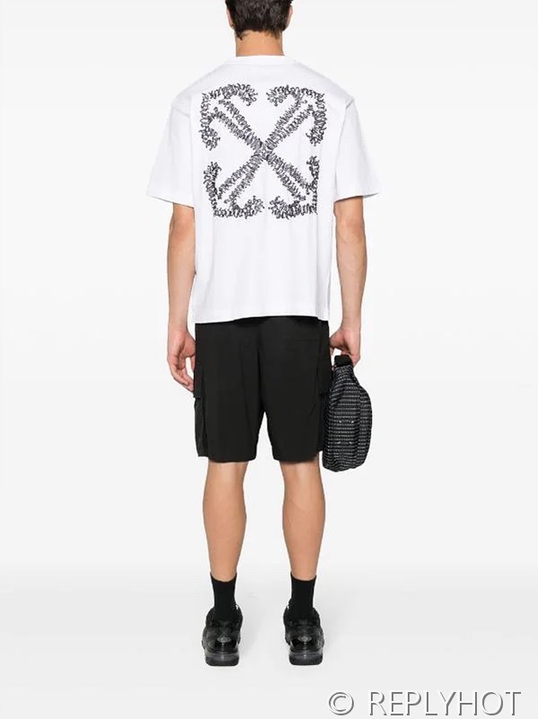 오프화이트 반팔 남여공용 2COLOR [매장가 160만원대]