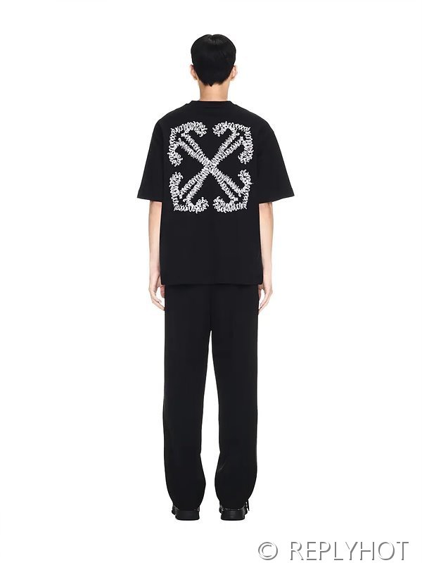 오프화이트 반팔 남여공용 2COLOR [매장가 160만원대]