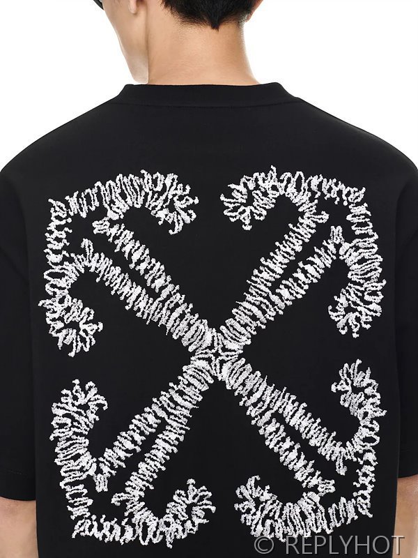 오프화이트 반팔 남여공용 2COLOR [매장가 160만원대]