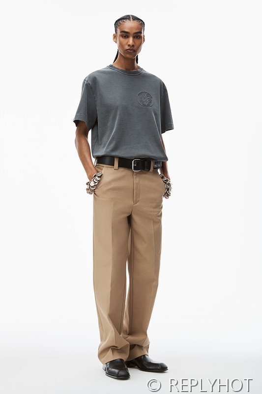 알렉산더왕 로고 반팔 남여공용 [매장가 160만원대]