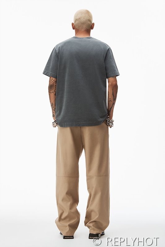 알렉산더왕 로고 반팔 남여공용 [매장가 160만원대]