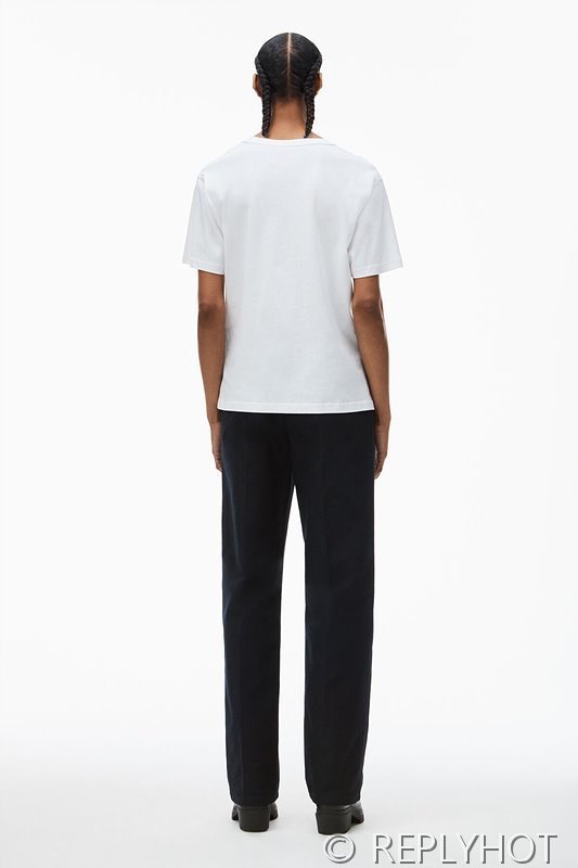 알렉산더왕 로고 반팔 남여공용 2COLOR [매장가 160만원대]