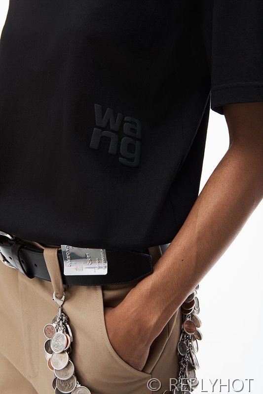 알렉산더왕 로고 반팔 남여공용 2COLOR [매장가 160만원대]