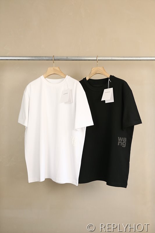 알렉산더왕 로고 반팔 남여공용 2COLOR [매장가 160만원대]