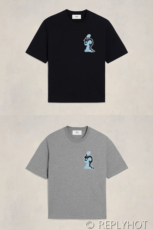 아미 용자수 반팔 남여공용 2COLOR [매장가 160만원대]