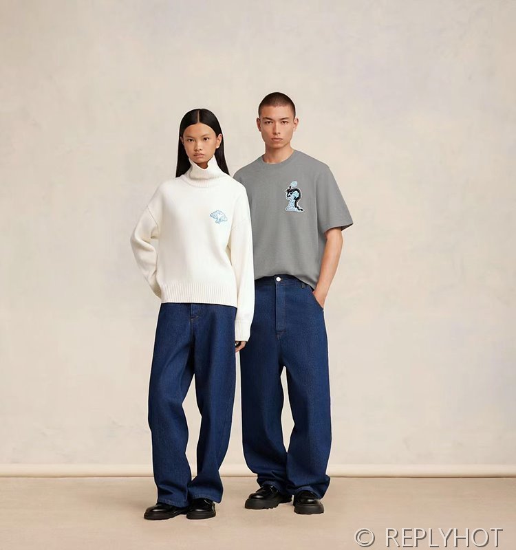 아미 용자수 반팔 남여공용 2COLOR [매장가 160만원대]