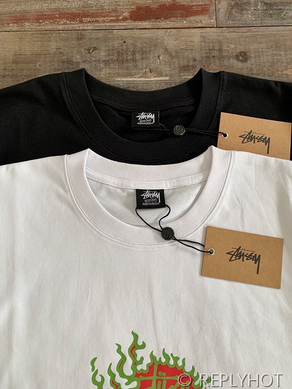 스투시 용프린팅 반팔 남여공용 2COLOR [매장가 150만원대]