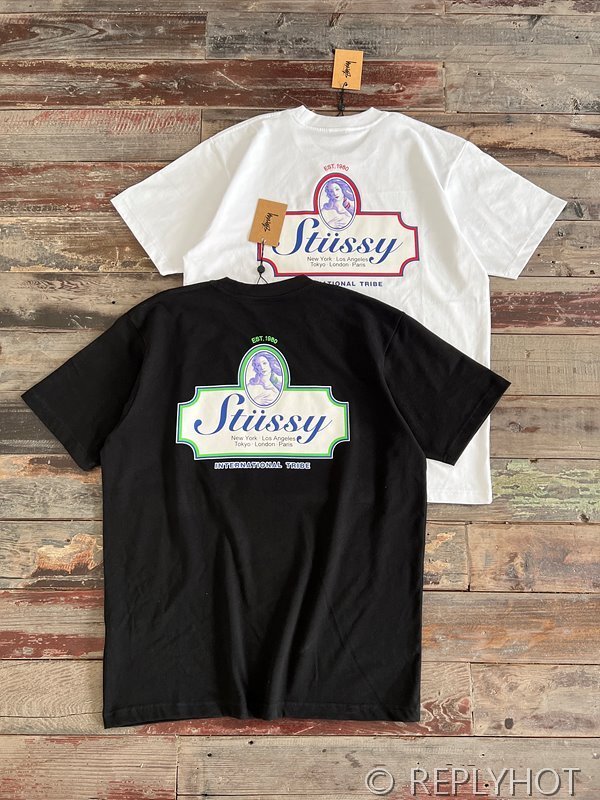 스투시 반팔 남여공용 2COLOR [매장가 150만원대]