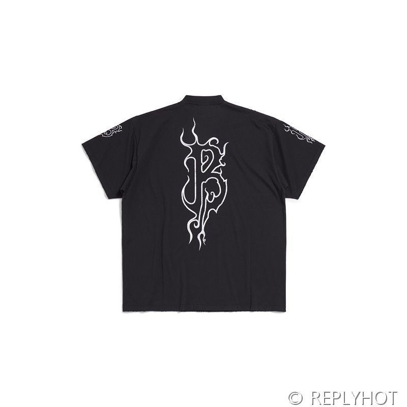 발렌시아가 오버핏 반팔 남여공용 [매장가 160만원대]