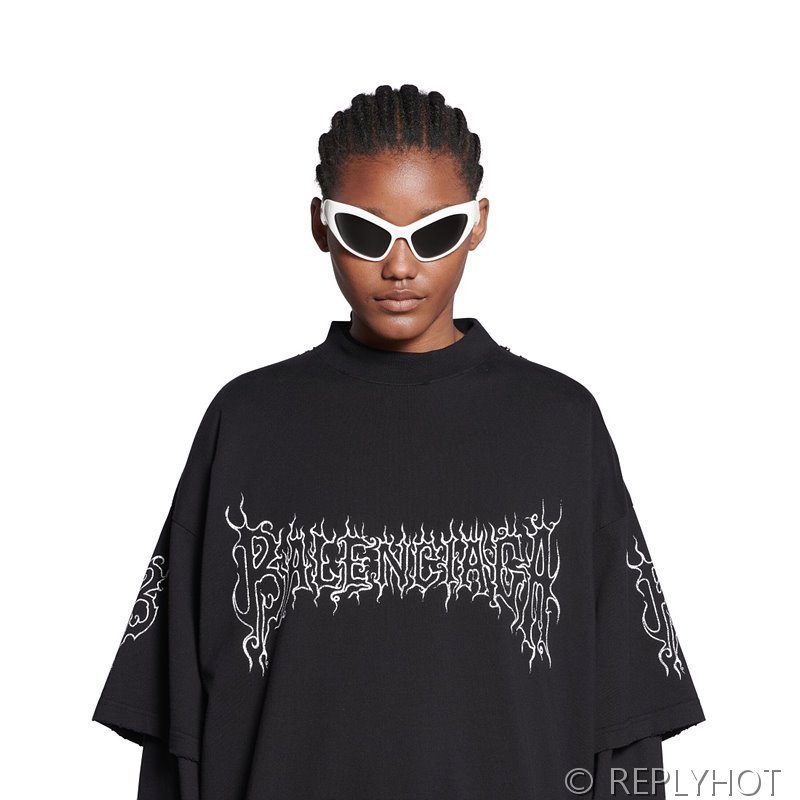 발렌시아가 오버핏 반팔 남여공용 [매장가 160만원대]