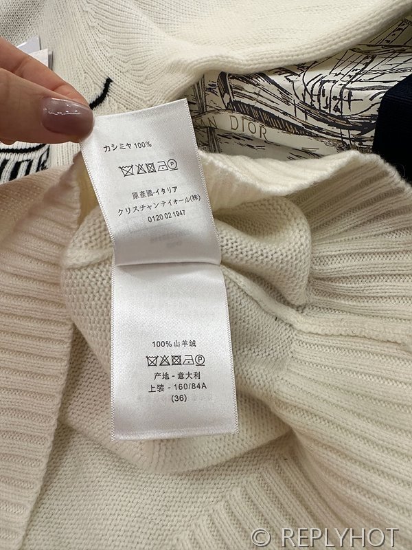 디올 스웨트 니트 2COLOR [매장가 380만원대]