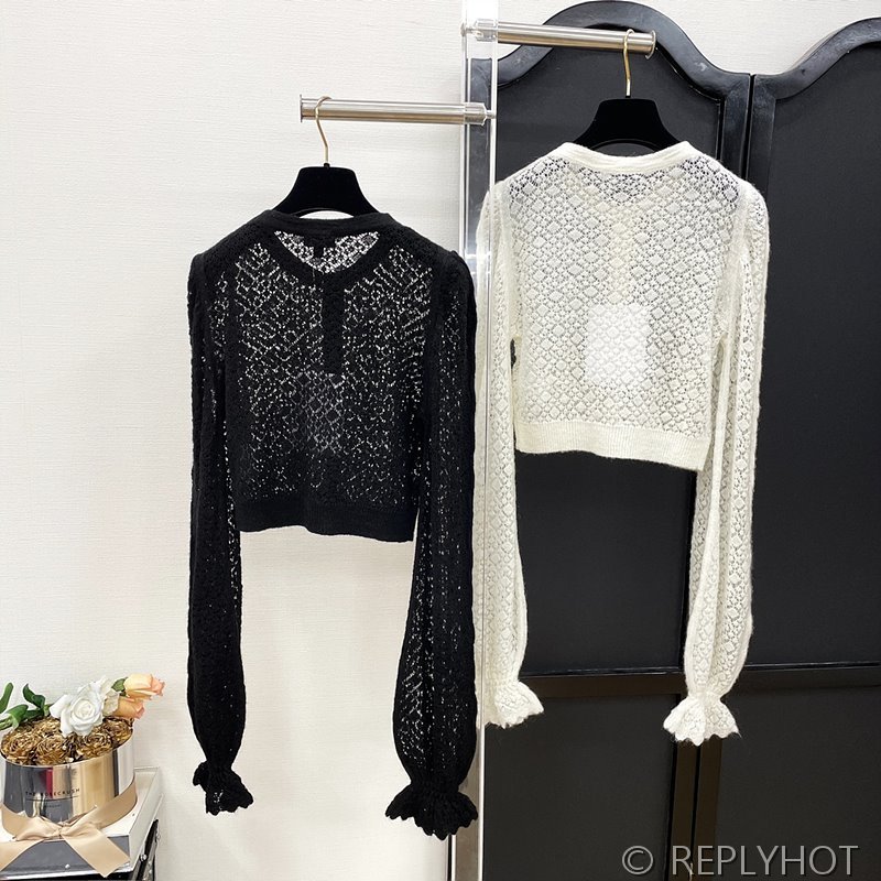 샤넬 망사 가디건 2COLOR [매장가 350만원대]