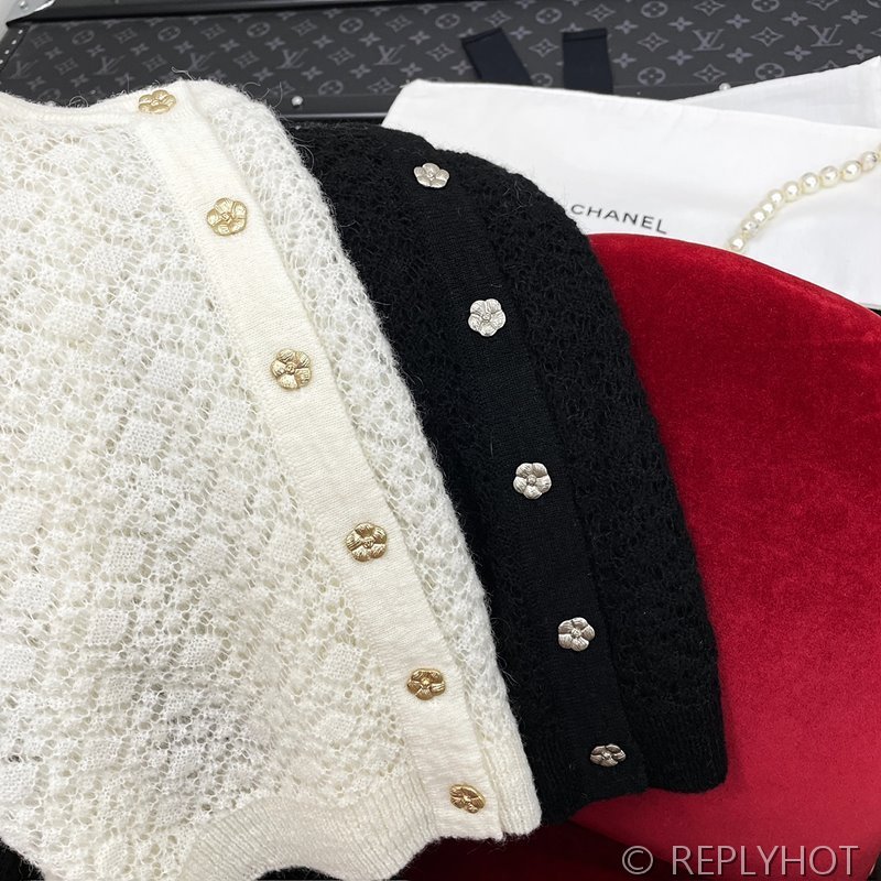 샤넬 망사 가디건 2COLOR [매장가 350만원대]