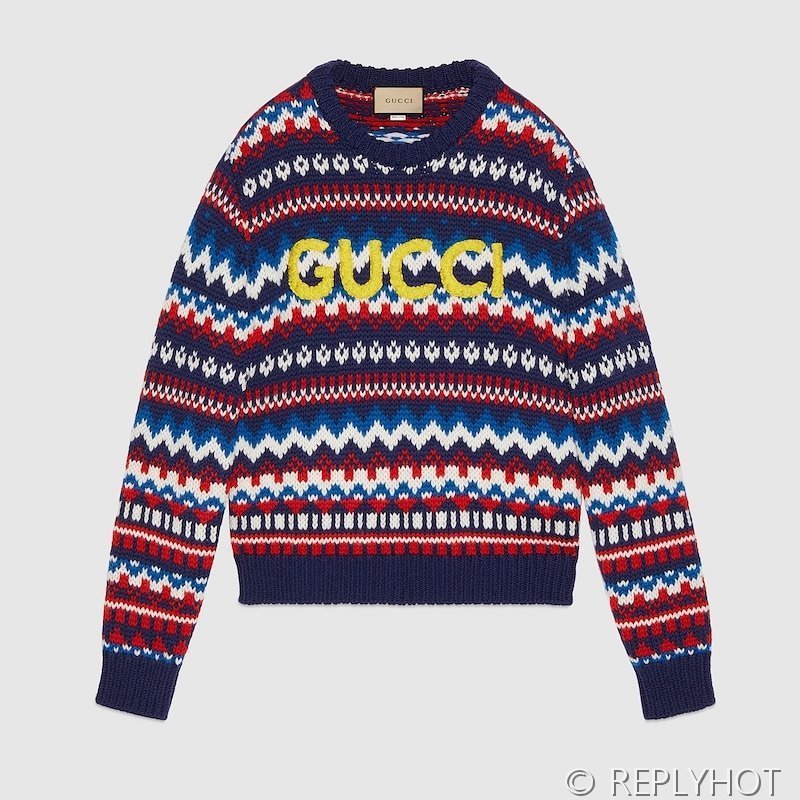 구찌 스트라이프 니트 남여공용 [매장가 318만원대]