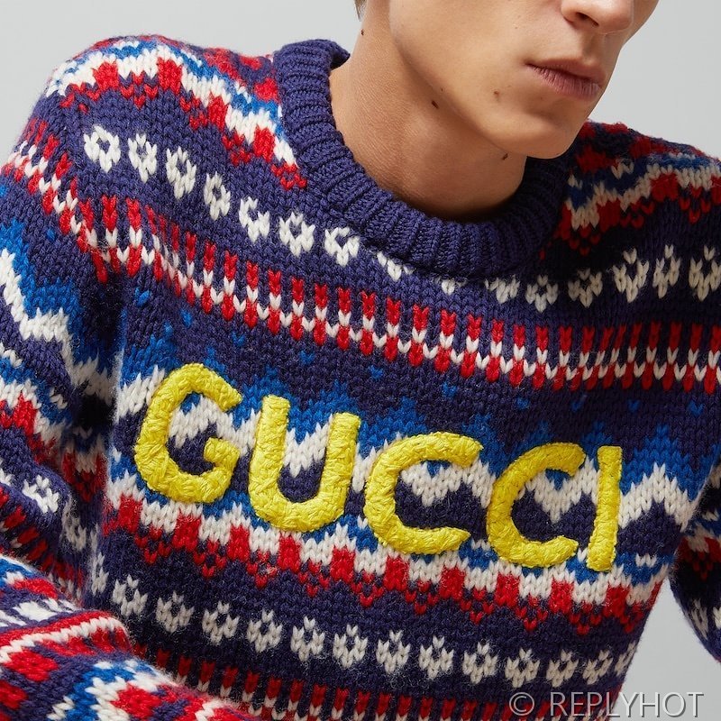 구찌 스트라이프 니트 남여공용 [매장가 318만원대]