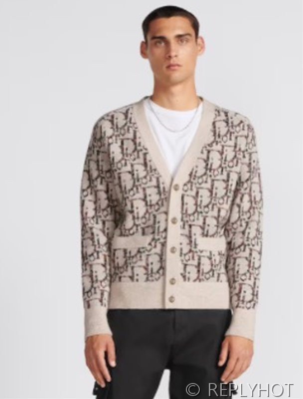 디올 익스클루시브 Oblique 니트 가디건 남여공용  [매장가 318만원대]