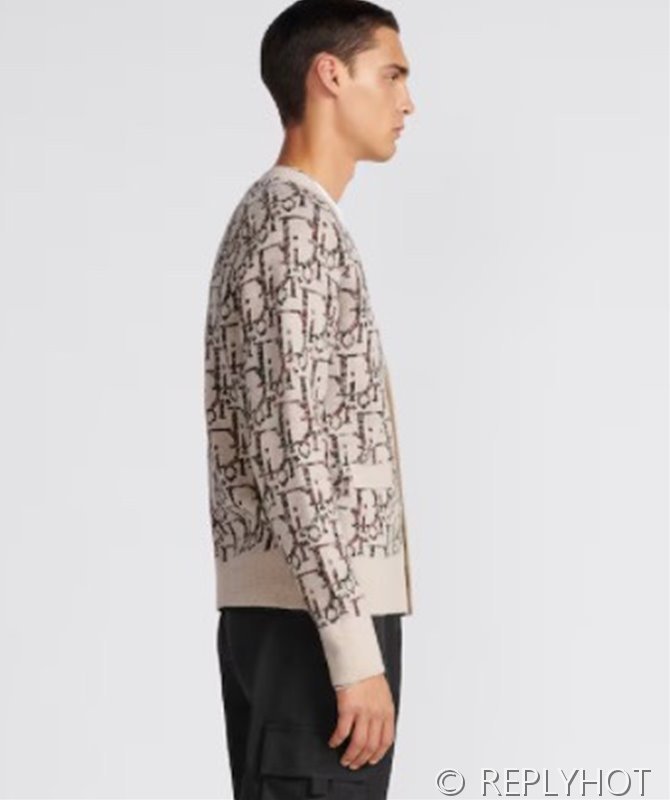 디올 익스클루시브 Oblique 니트 가디건 남여공용  [매장가 318만원대]