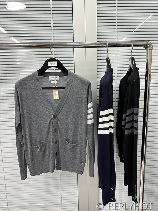 톰브라운 4바 스트라이프 울 가디건 [매장가 150만원대]