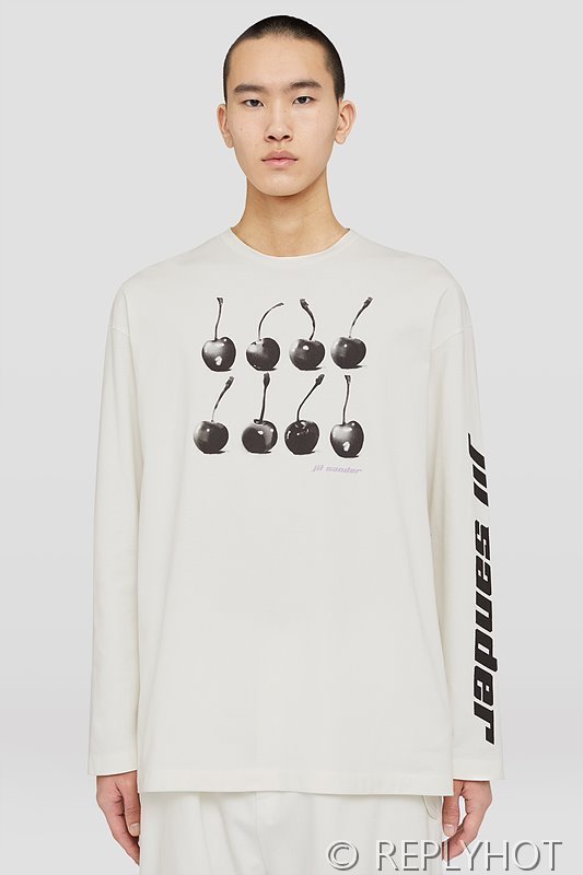 질샌더 체리 라운드티 (남여공용) [매장가 200만원대]