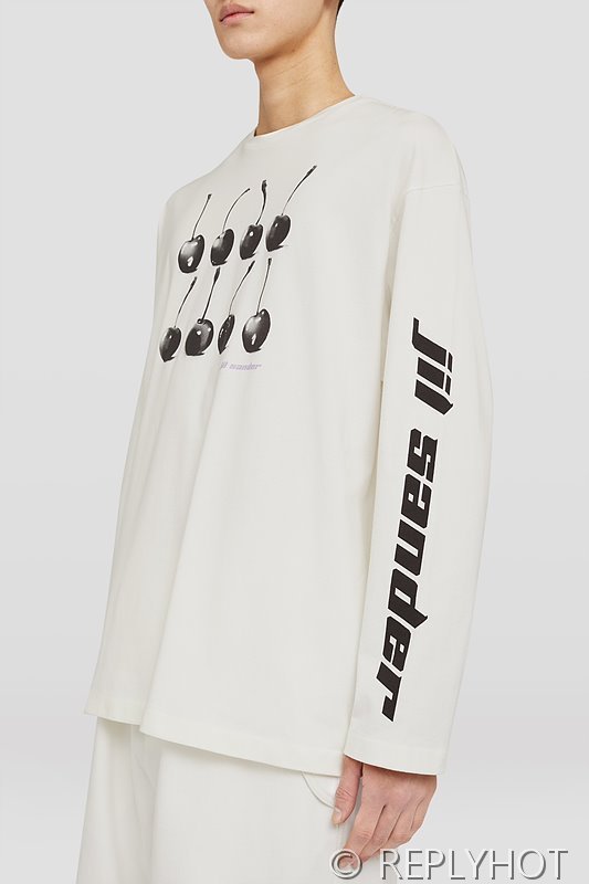 질샌더 체리 라운드티 (남여공용) [매장가 200만원대]