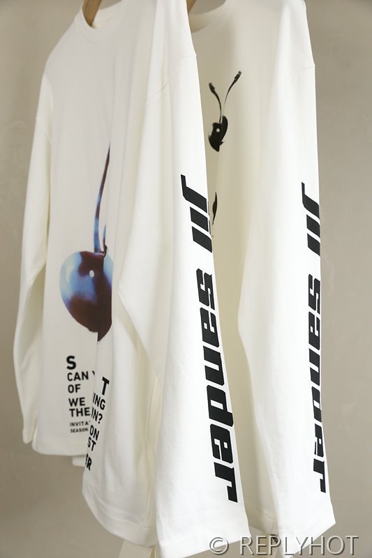 질샌더 체리 라운드티 (남여공용) [매장가 200만원대]